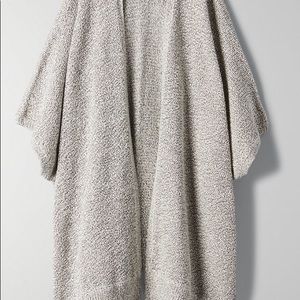 Aritzia Community Heather Gray Cape